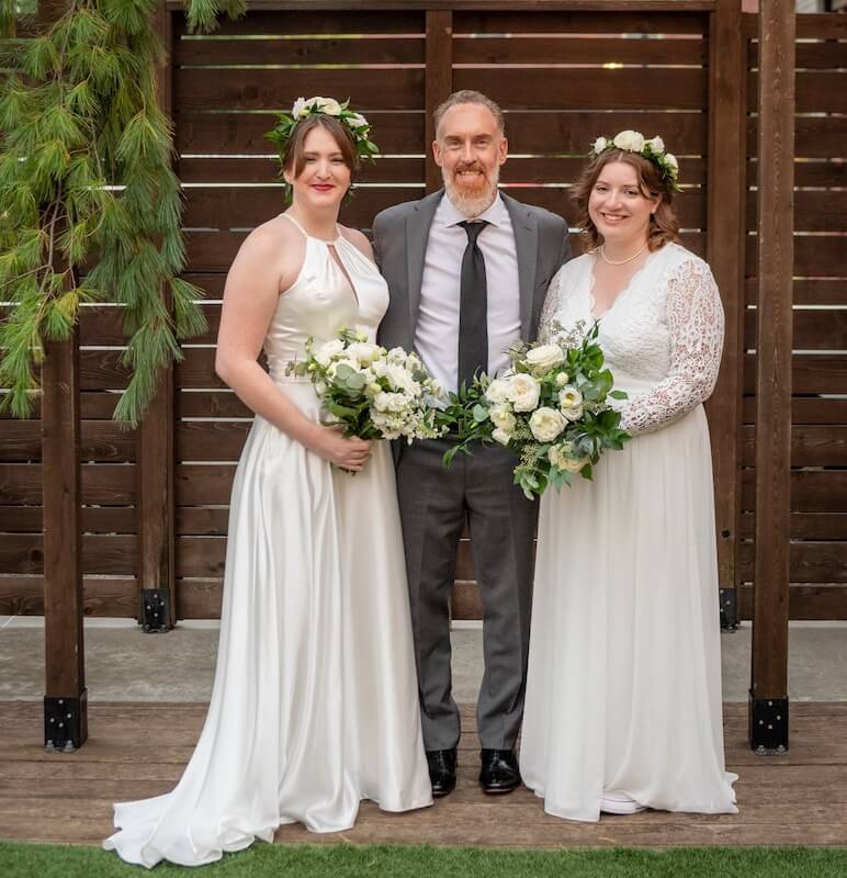 LGBTQ+ wedding officiant